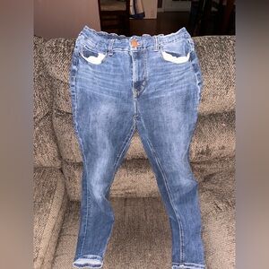 Maurices Blue Skinny Jeans